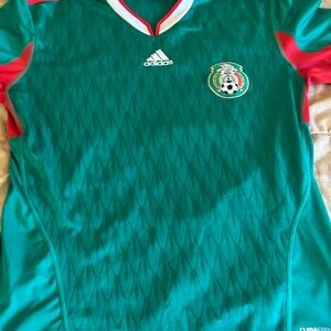 Adidas Green Soccer Mexico Jersey